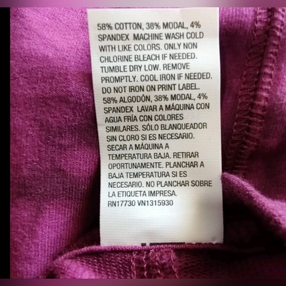 Tie-Dye Pink All in Motion Crewneck Pullover - Picture 4 of 7